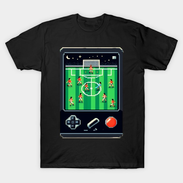 soccer lover - soccer arcade soccer lover T-Shirt by vaporgraphic